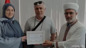 Rusya Vatandaşı Svetlana Pavlushkina Bursa Gürsu’da Müslüman Oldu