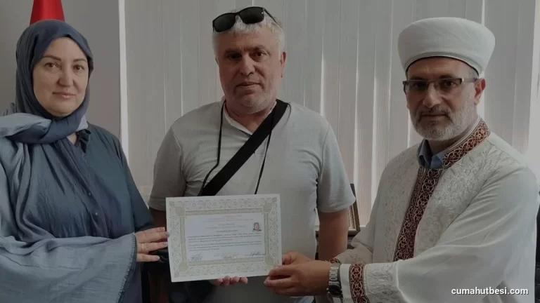 Rusya Vatandaşı Svetlana Pavlushkina Bursa Gürsu’da Müslüman Oldu
