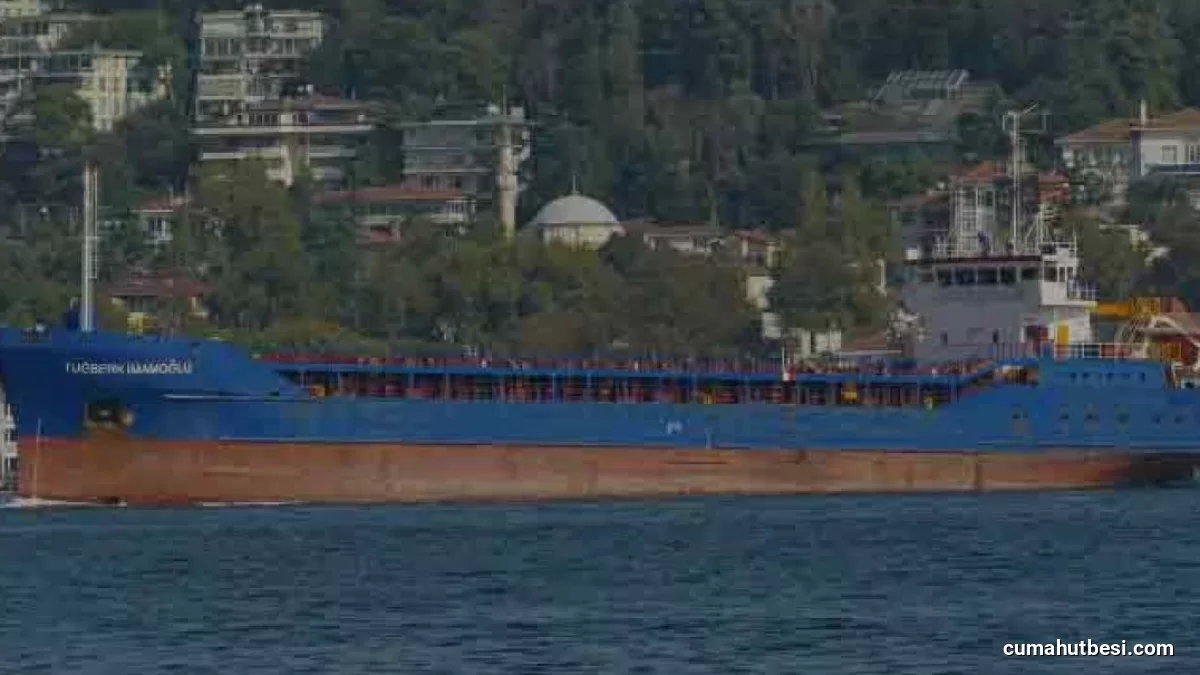 Silivri açıklarında iki ticari gemi çarpıştı