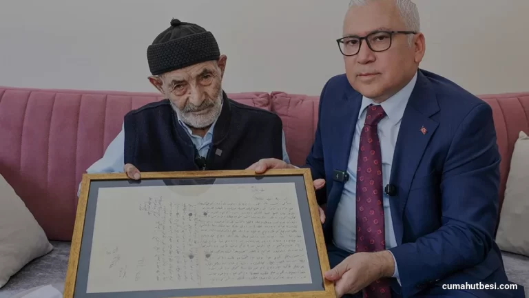 Sivaslı Askerlerin 113 Yıllık Mektupları Ailelerine Teslim Edildi