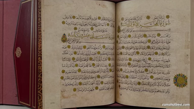 Taşlıcalı Hüseyin Paşa Camii Mushafı için tıpkıbasım tamamlandı