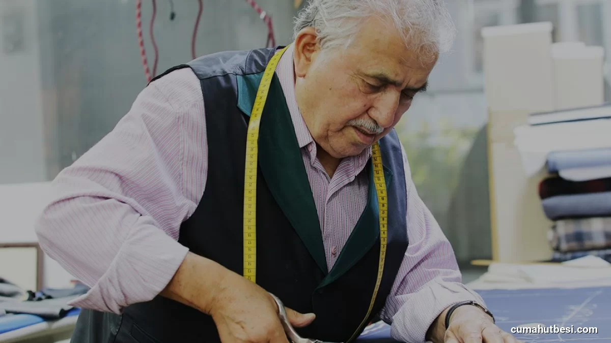 Terzi Mustafa Zeren 66 Yıllık Meslek Hayatını Anlattı