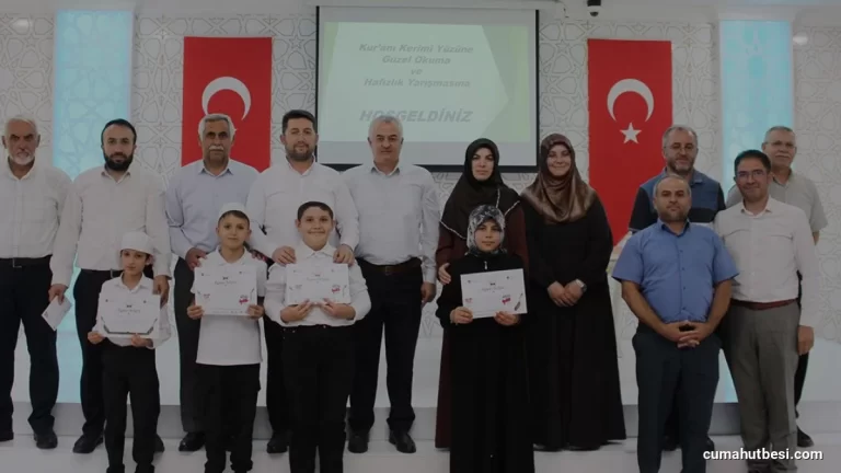 Tokat’ta Kur’an kursu öğrencileri bölge finali için yarıştı