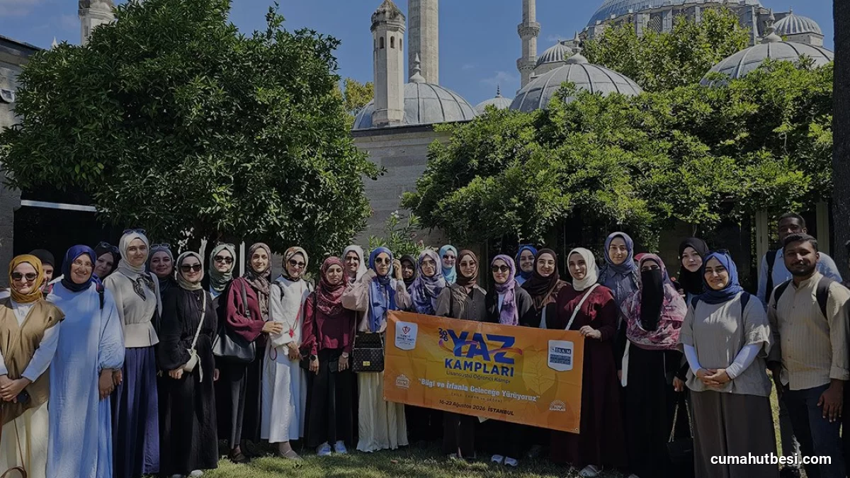 Türkiye Diyanet Vakfı 2026 Yaz Kampları Programını Tamamladı