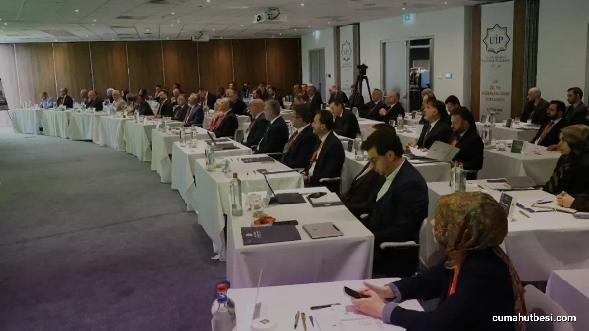 Uluslararası İlahiyat Programı 20 Yılını Amsterdamda Değerlendirdi