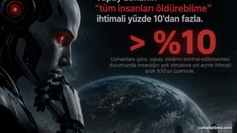 Yapay Zeka Uzmanlarından 10 Yıl İçinde İnsanlık İçin Risk Uyarısı