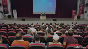 Besni ilçesinde Peygamberimiz ve Güzel Ahlak konferansı yapıldı