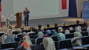 Çorumda Mevlid i Nebi Haftası kapsamında konferans düzenlendi