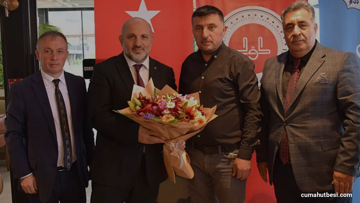 Giresun İl Müftüsü Selçuk Kılıçbay Bolu görevine uğurlandı
