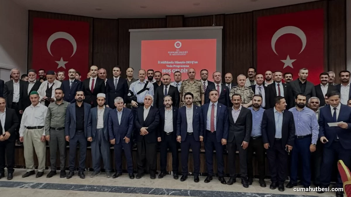 Hakkari İl Müftüsü Hüseyin Okuş Giresun’a Atandı