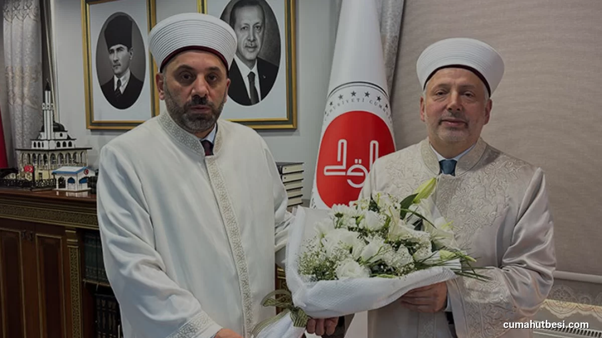Rize İl Müftülüğünde Görev Değişimi Gerçekleşti